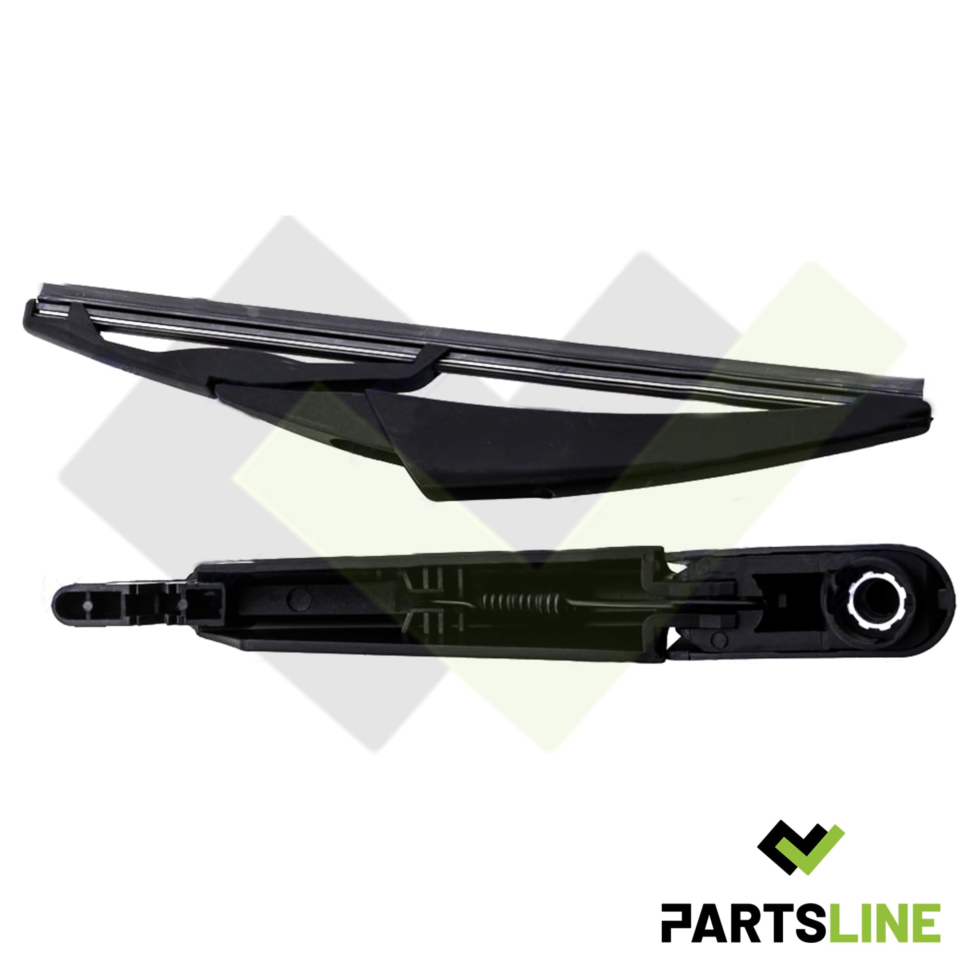 Essuie-Glace Arrière Voiture - Compatible Renault Clio 1 Hatchback 1990-1997 - Bras + Balai Lunette Arrière