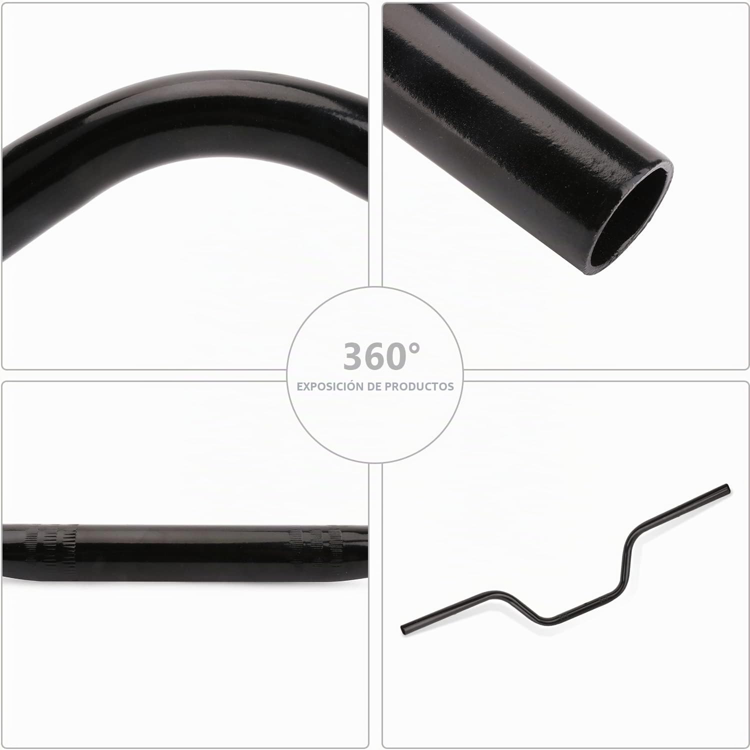 AnXin manillar de motocicleta de 7/8 pulgadas, barra de control de arrastre de alta elevación universal para Sportster XL 883 1200 Custom Chopper Cruiser Bobber Softail Dyna Tour Glide Road