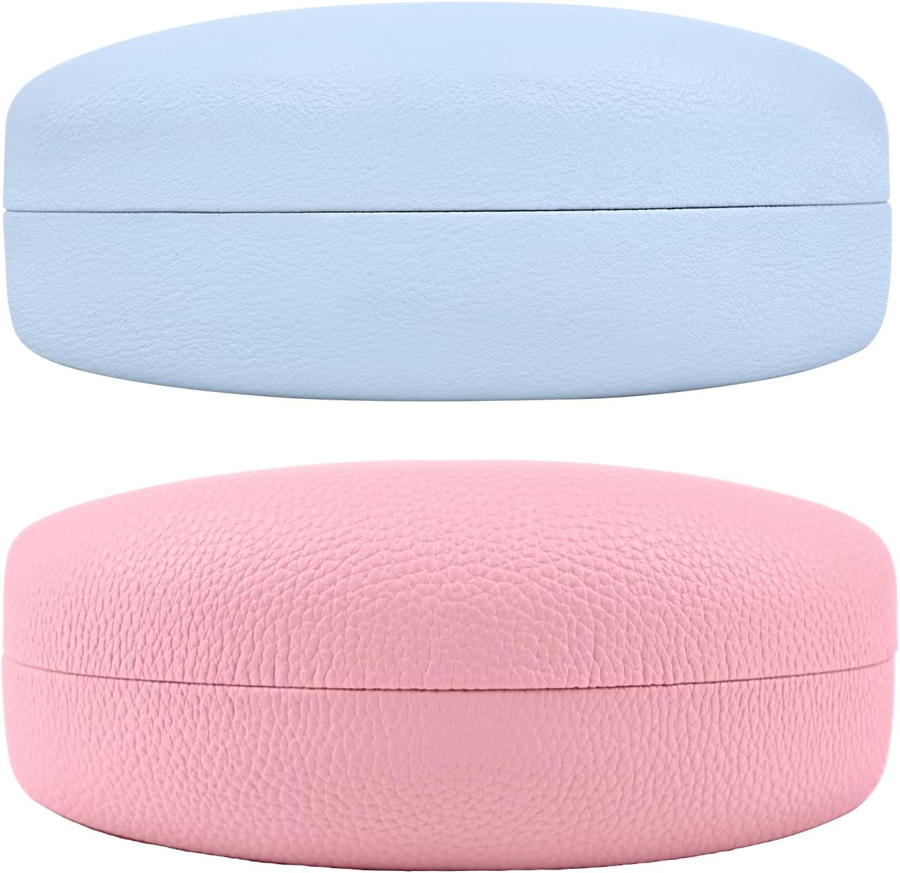 2 PACK Large Hard Shell Sunglasses Case, Protective Case For Sunglasses and Eyeglasses