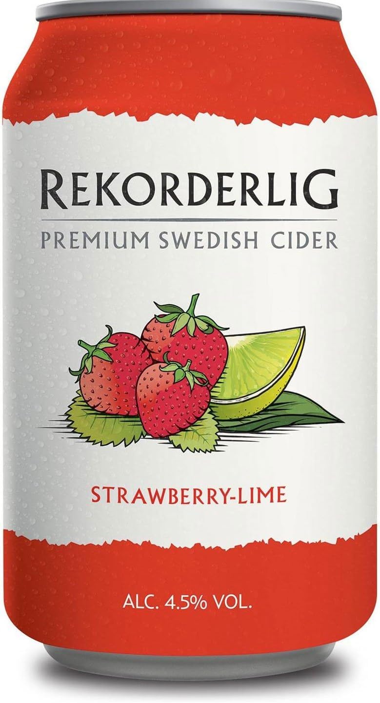 Rekorderlig Strawberry Lime 4,5% 12x 0,33 ltr.