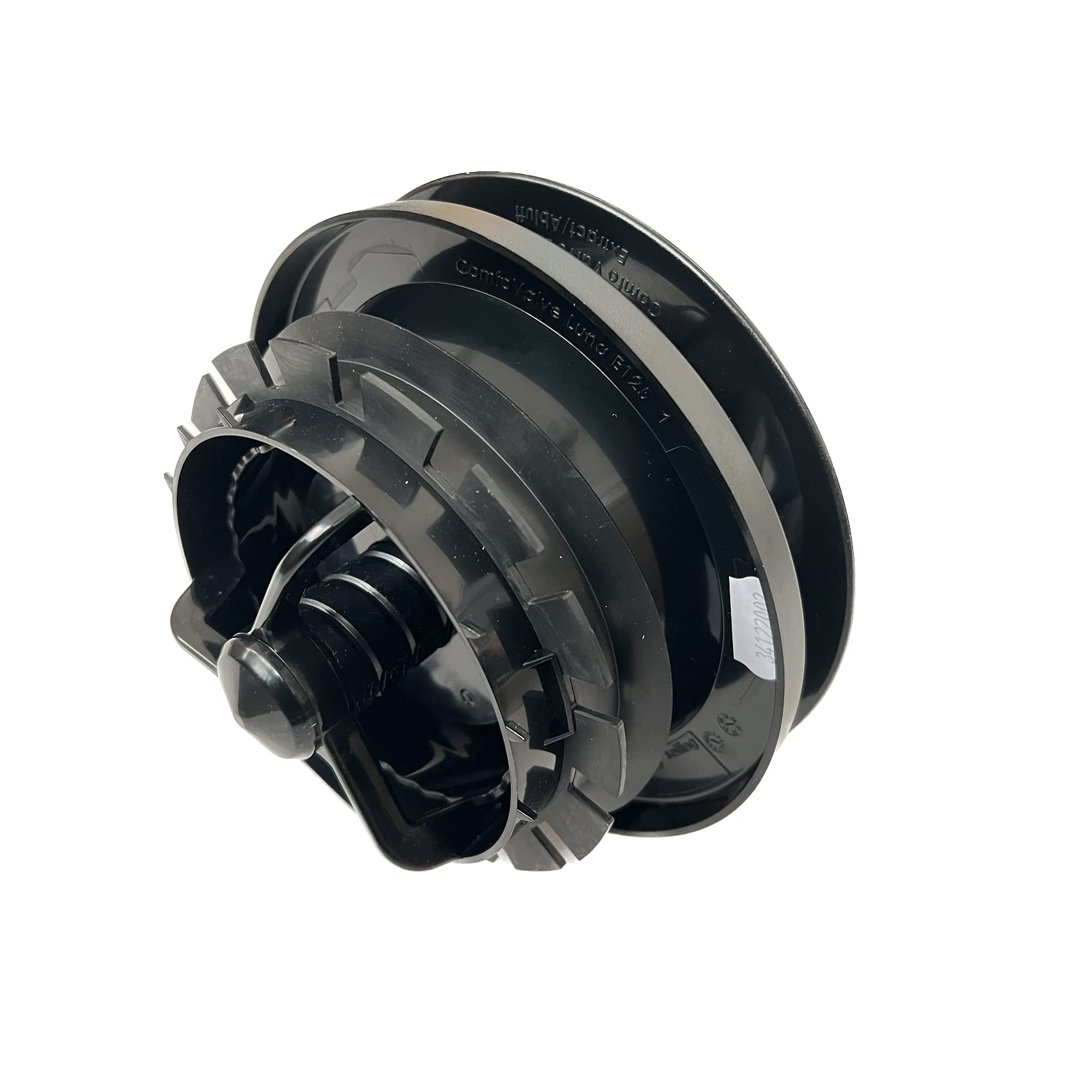 Zehnder Abluftventil LUNA E125 BLACK 705613133 Anemostat Abluft Tellerventil Abluftdiffusor ComfoValve Optimale Belüftung
