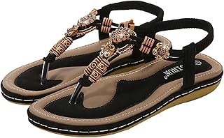 Wide Width Sandals For Women, Plus Size Summer Women Sandals, Non Slip R...