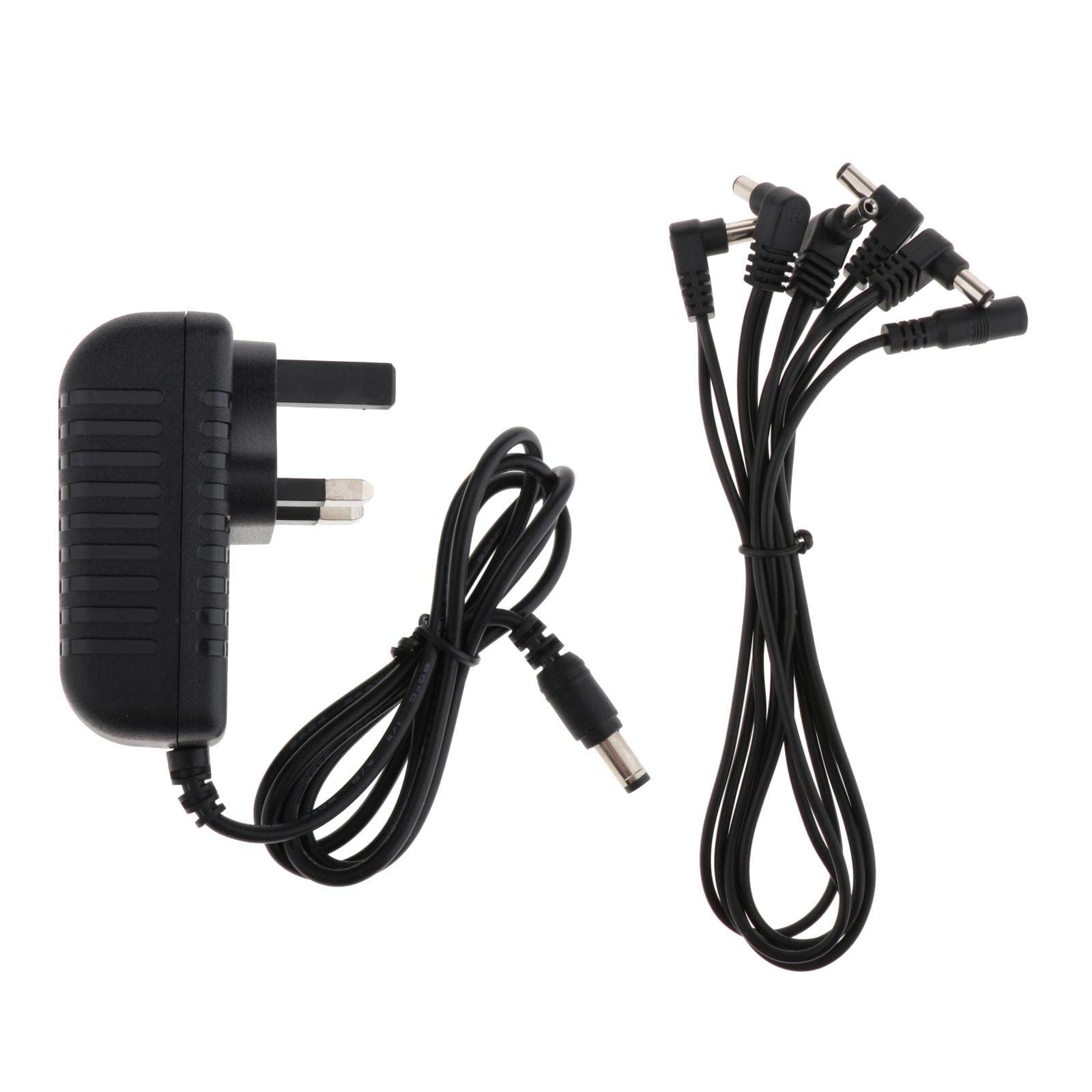 Enakshi® 9V AC/DC Guitar Effect Power Adapter Charger w/ 1 to 5 Way Cable Cords|Musical Instruments & Gear | Guitars & Basses | Parts & Accessories | Effects Pedals | Power Supplies-picture-21