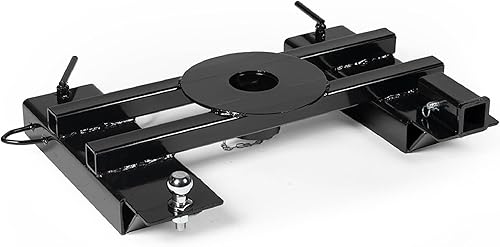 Titan Attachments Enganche montado en la carretilla elevadora 3 en 1, Capacidad de remolque de 8000 libras, Enganche de bola de 1/7/8", Enganche