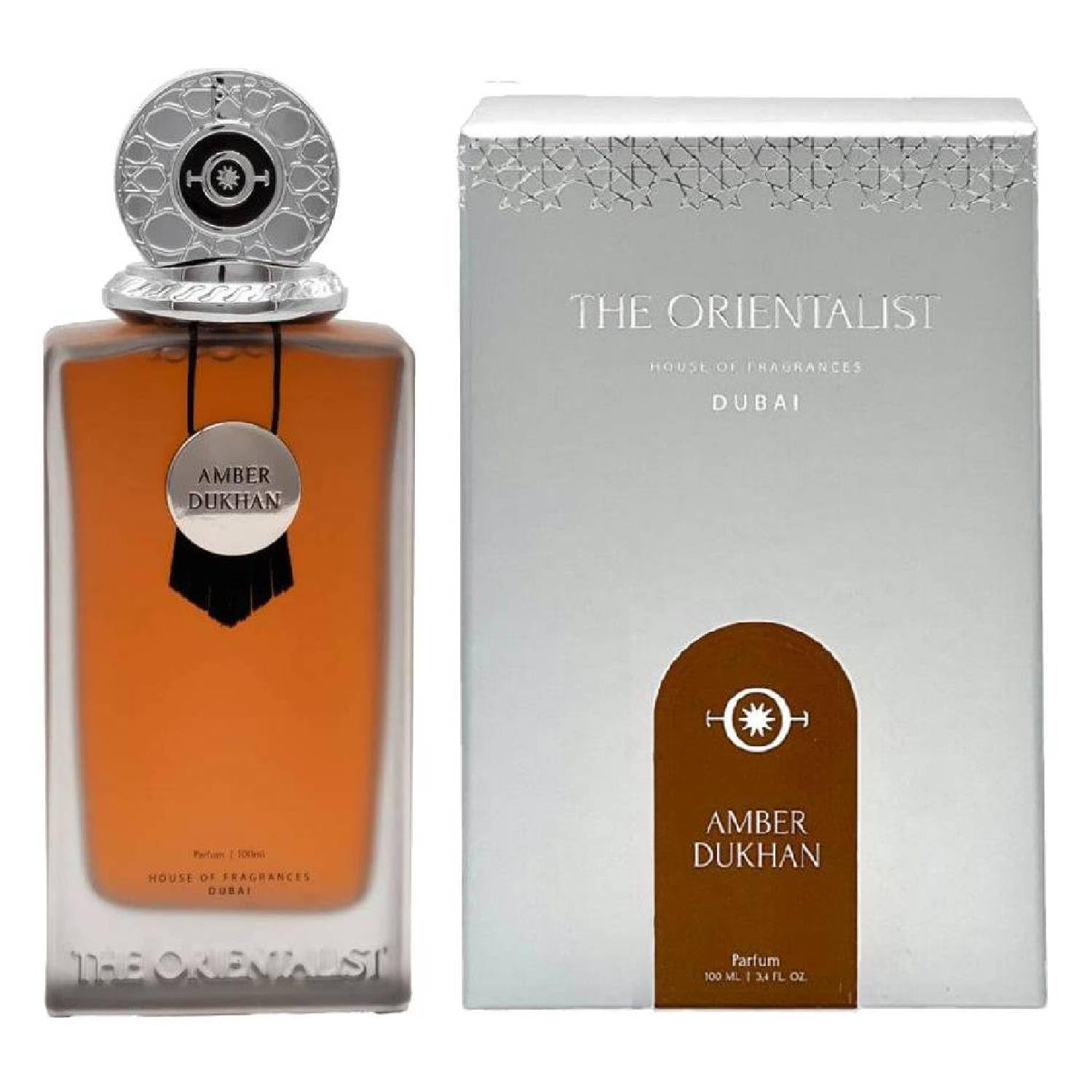 The Orientalist Amber Dukhan Parfum 100 ml | Ambra e Tabacco, Note Speziate e Vaniglia, Scia Muschiata, Fragranza Orientale, Rum e Cashmere