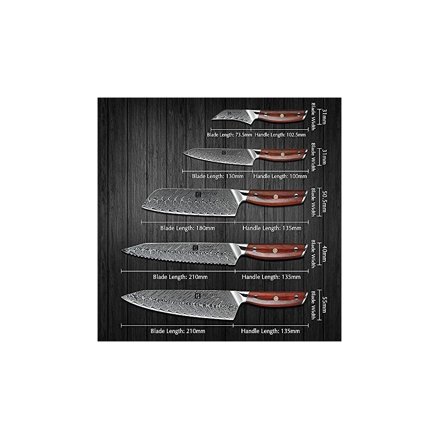 Kitchen-Knife-Sets-5-PCS-Knives-Set-Japanese-VG10-Damascus-Stainless-Steel-Kitchen-Knives-Utility-Paring-Knives-Cooking-Tool-Chef-Knife-Sets Kitchen Knife Sets, 5 PCS Knives Set Japanese VG10 Damascus Stainless Steel Kitchen Knives Utility Paring Knives Cooking Tool Chef Knife Sets