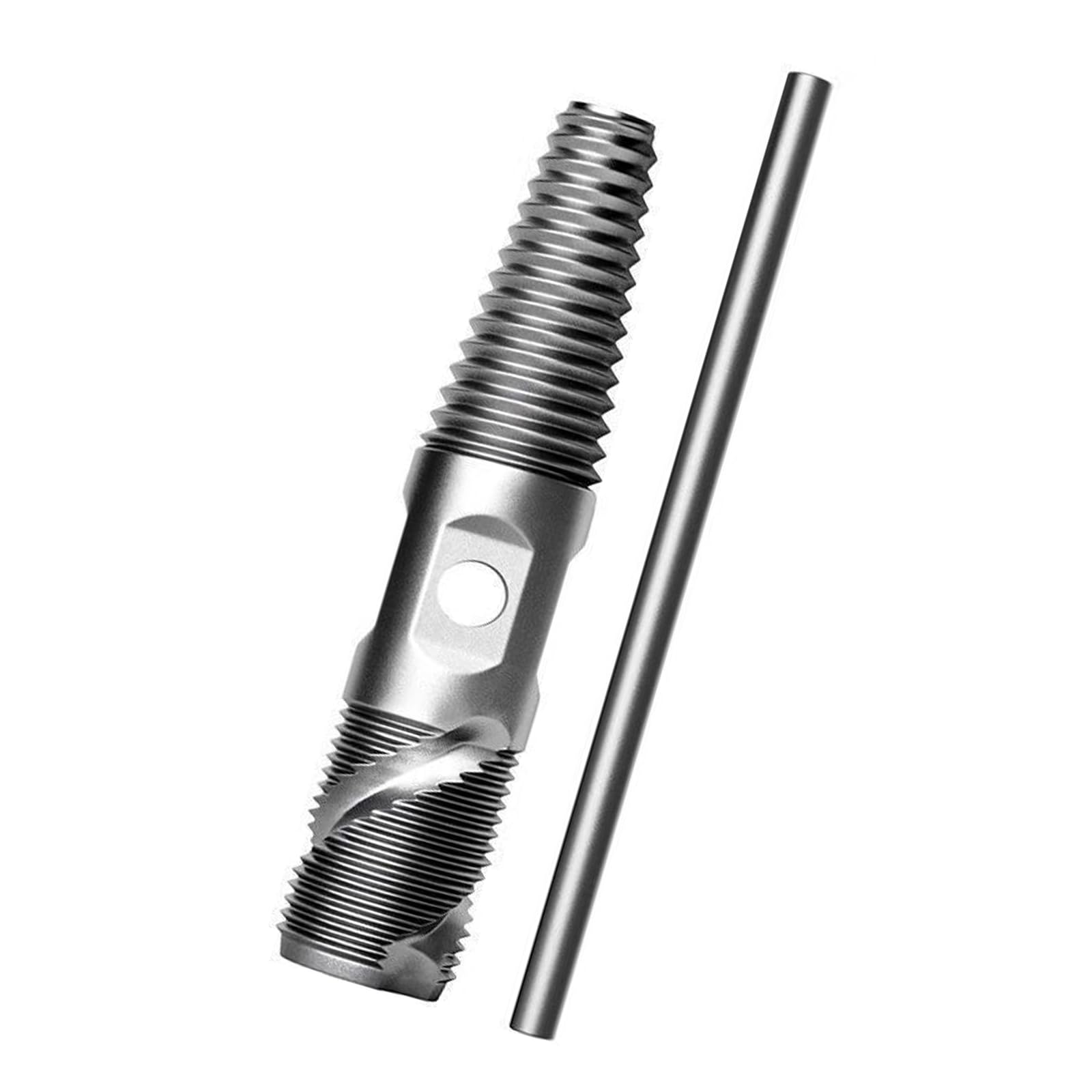 Newft 4 Points Water Pipe 1 / 2Inch 3 / 4Inch Double Head Break Screw Extractor Pipes Valves Faucet Break Bolts Water Pipe Screw Tool Damaged Remover