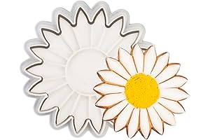 Flycalf 3.5-Inch Daisy Cookie Cutter for Exquisite Floral Delights