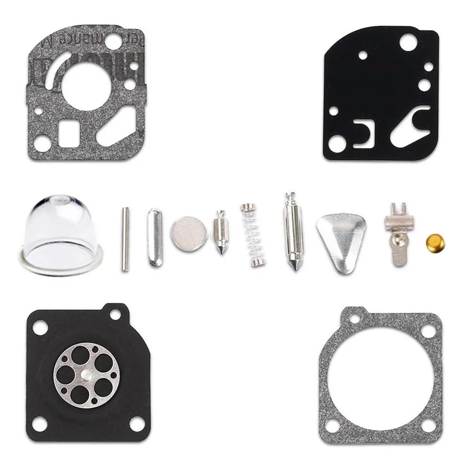 Kit membranes carburateur Zama RB-47 de haute précision pour coupe-bordures Poulan