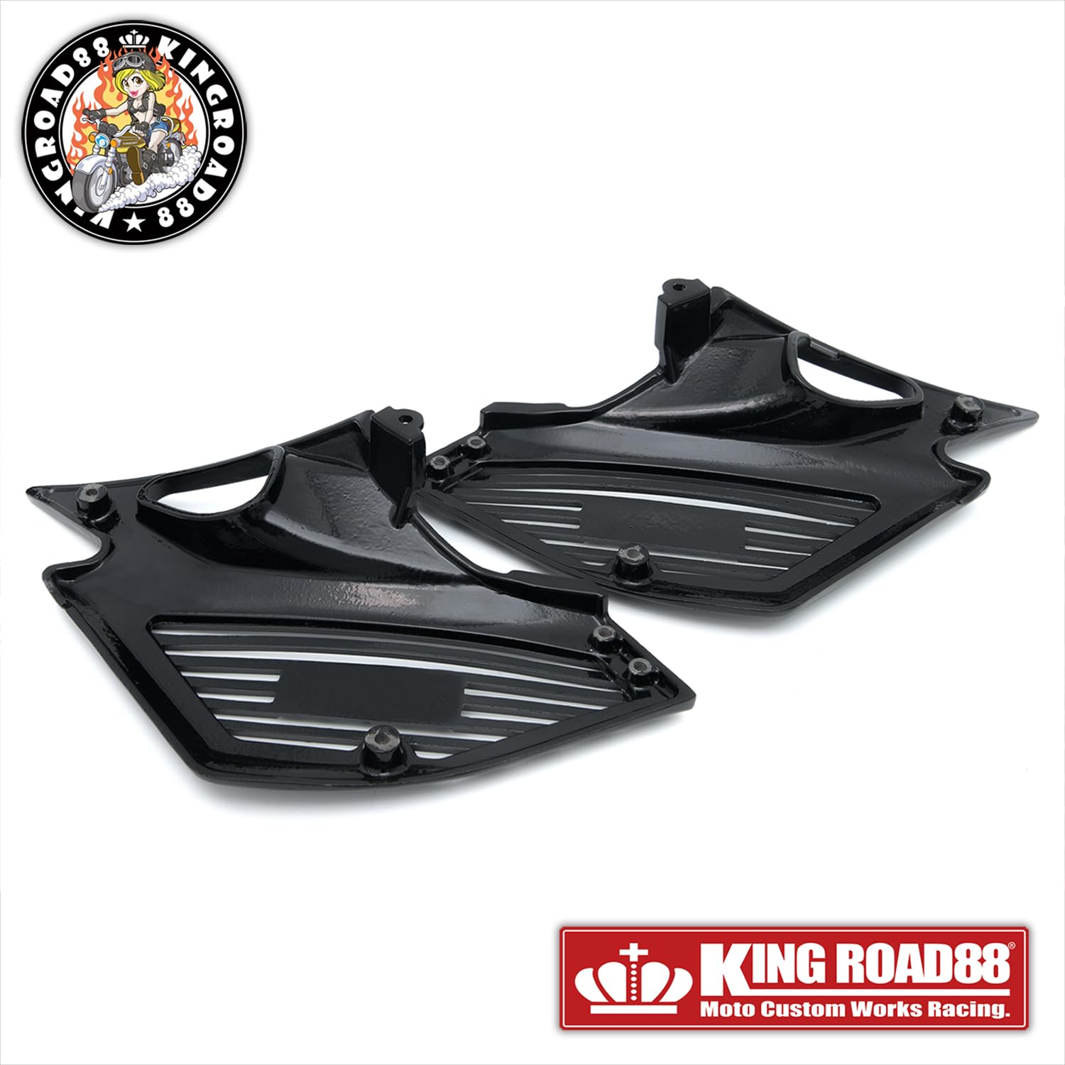 Amazon | King Road 88 King Road 88 バリオス1 ZR250A サイドカバー