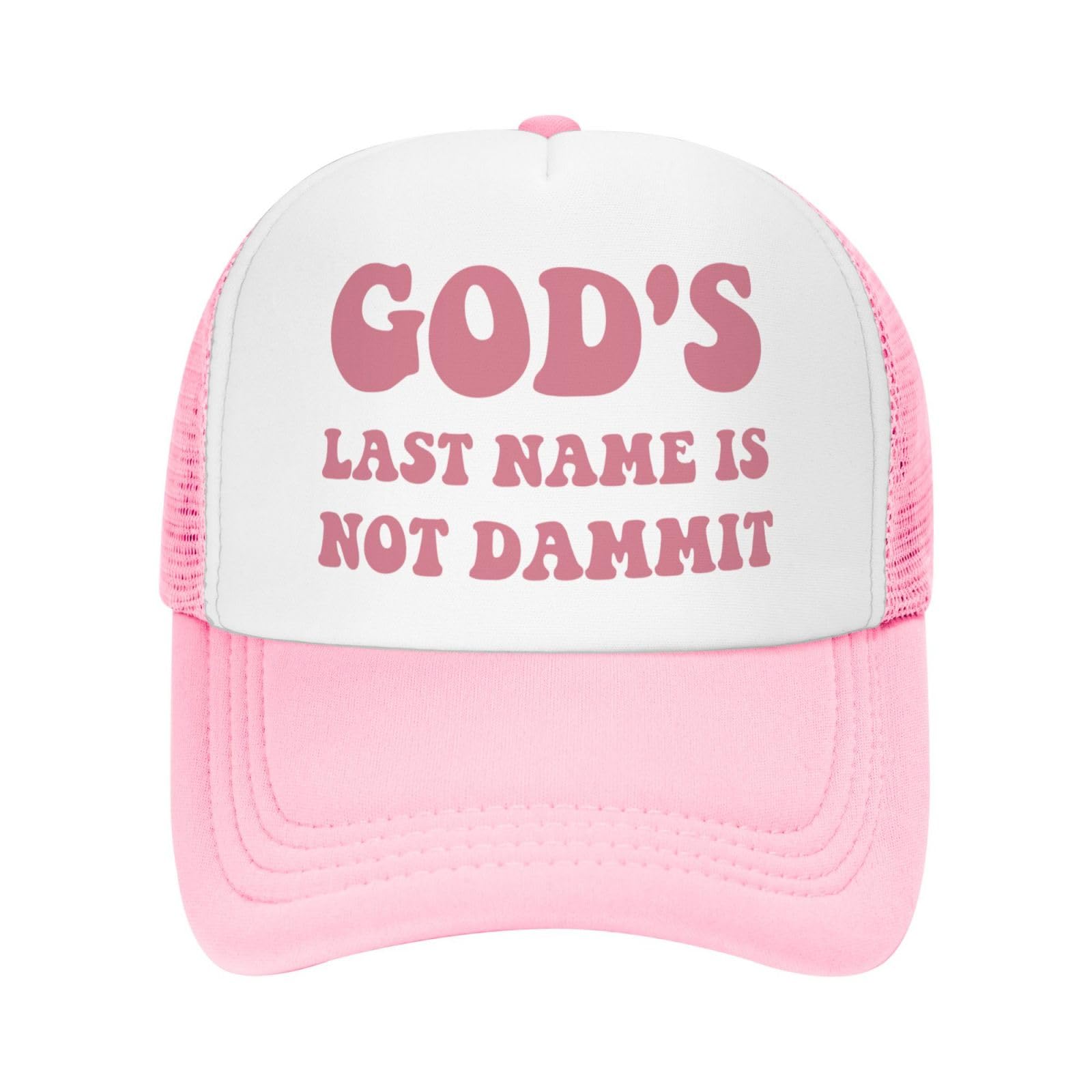 You Find It Offensive? I Find It Funny Trucker Hats for Women Pink Men Funny Slogan Pink Hats for Men