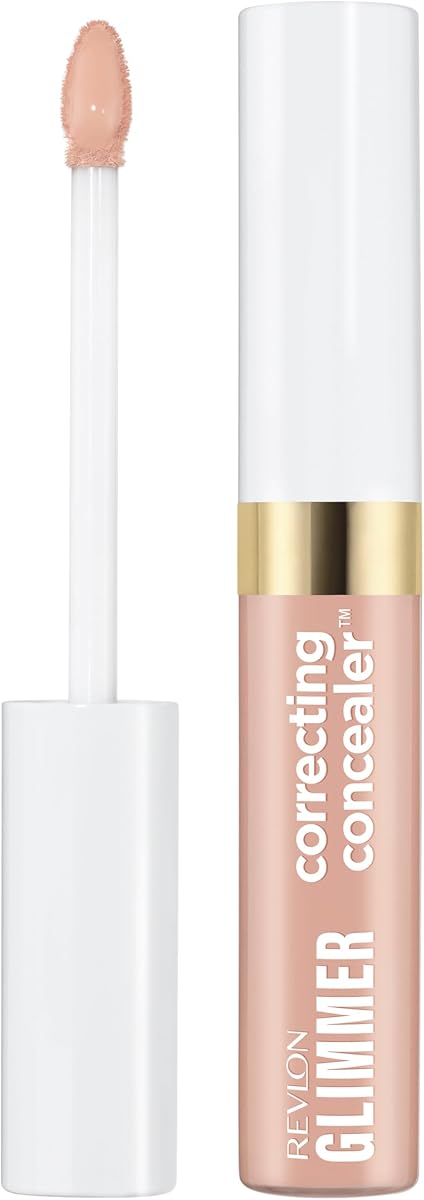 Glimmer Color Correcting Concealer, 105 Pink, 0.3 fl oz | This multi-benefit concealer color corrects, conceals facial discoloration, and visibly smooths fine, dry lines over time.