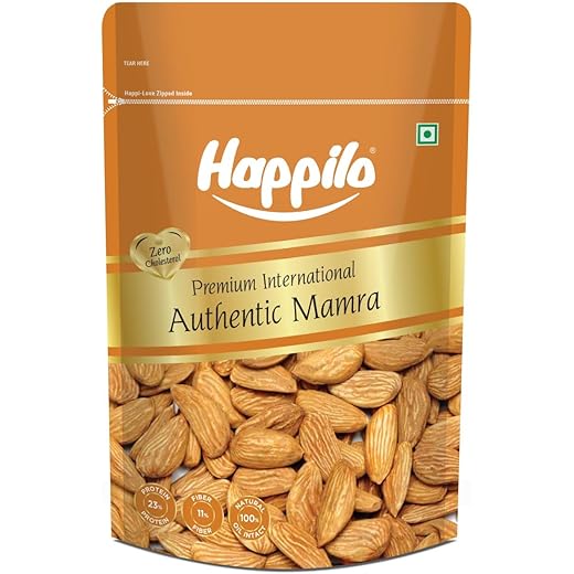 Happilo Premium Mamra Almonds 250g