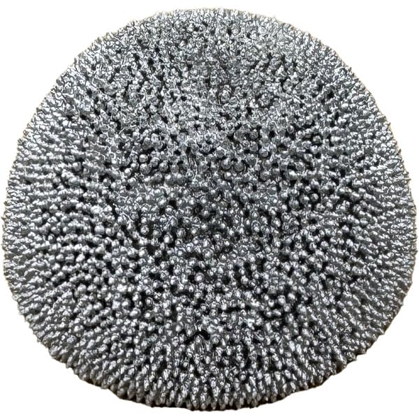 Rubberhog 1-1/4" x 3/4" Low-Profile Patch Prep Buffing Wheel - 170 SSG - 3/8" x 24 Thread