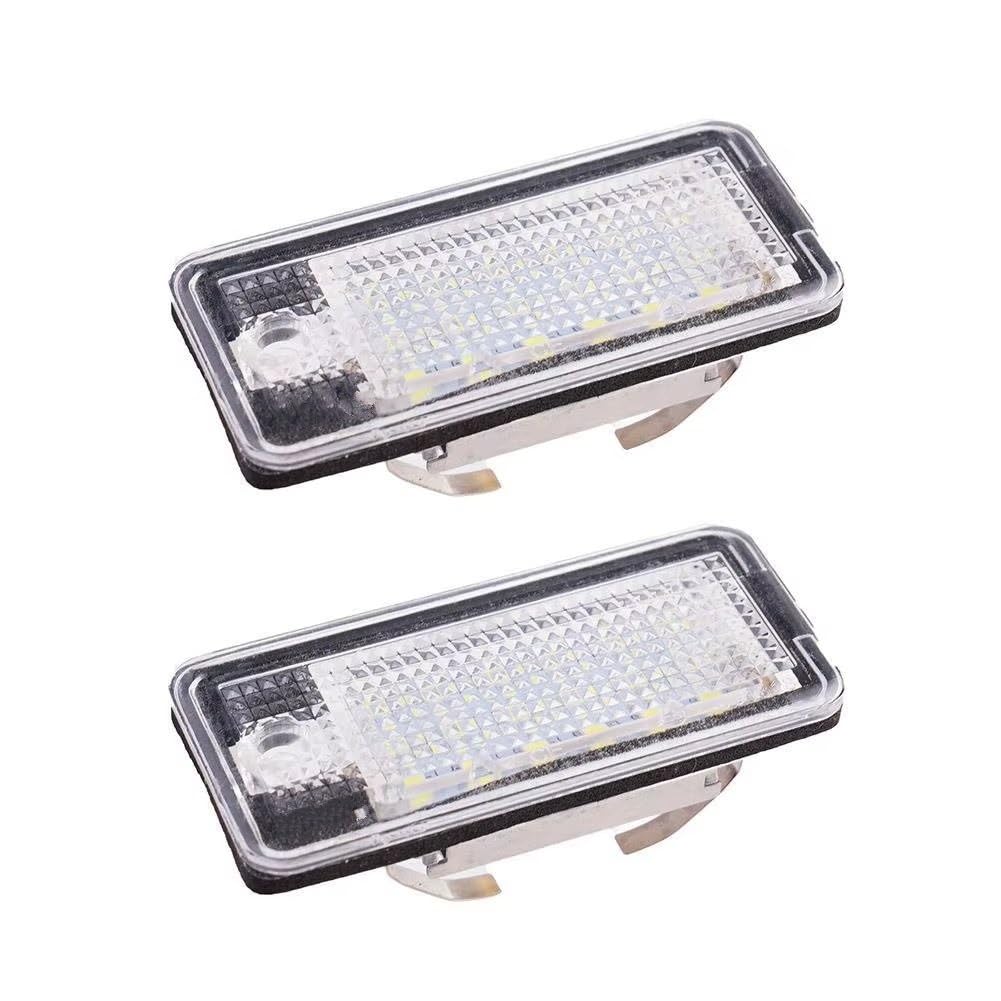 Luz de matrícula para A8 y S8 2003-2008 pack de 2 piezas traseras 7