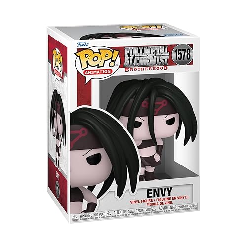 Funko Pop Animation: Fullmetal Alchemist: Brotherhood - Envy - Full Metal Alchemist - Collectable Vinyl Figure - Gift Idea - Official Merchandise - Toys for Kids & Adults - Anime Fans