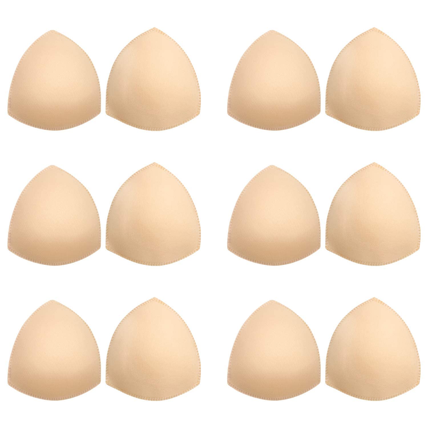 Awpeye Bra Pads Inserts 6 Pairs, Bra Cups Inserts, Removable Breast Enhancers...