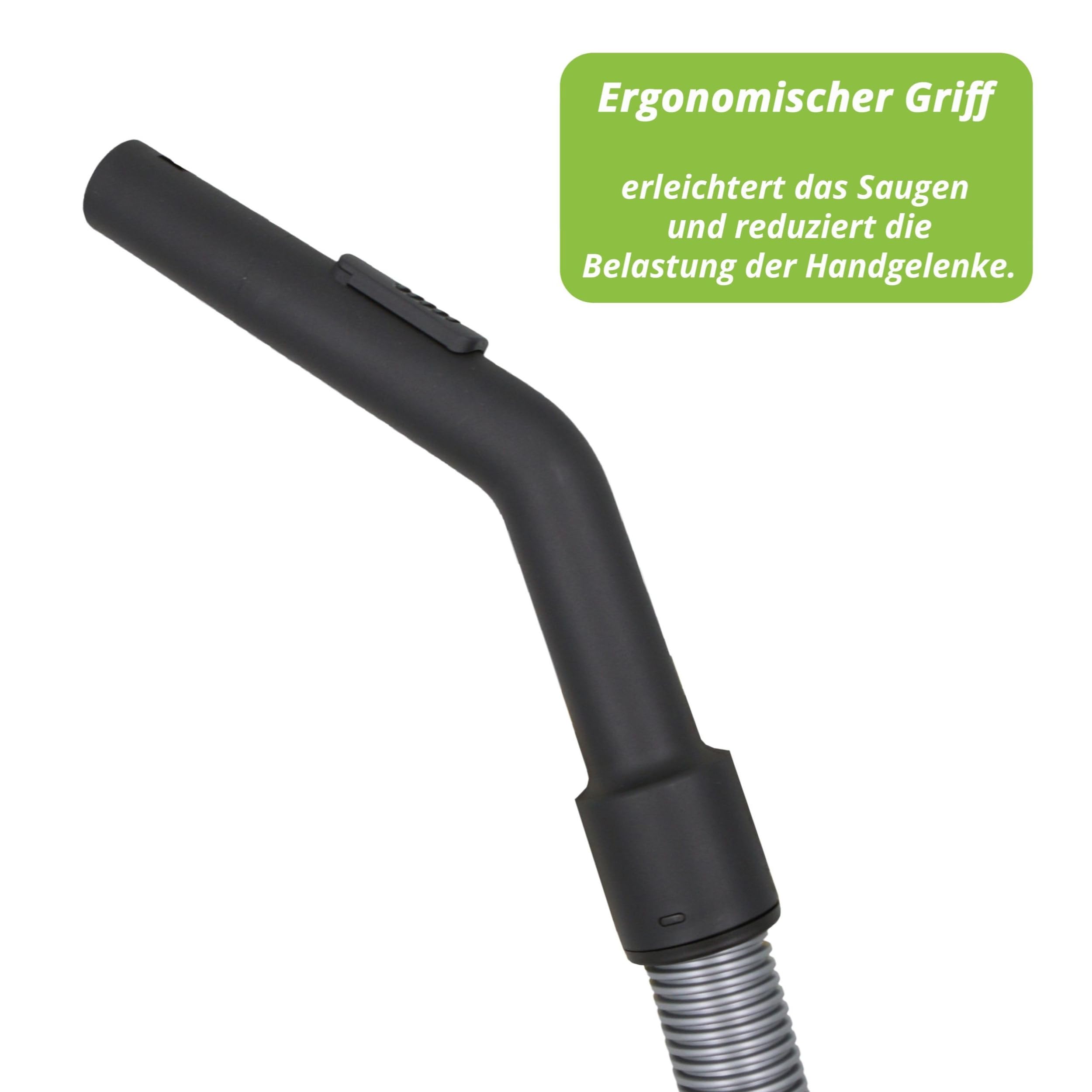 Staubsaugerladen.de Tubo di aspirazione compatibile con Miele Blizzard CX1 - Tubo per aspirapolvere con attacco e manico con regolazione della potenza di aspirazione per CX1