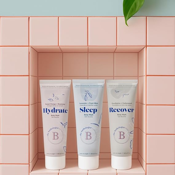 The Bathologist Sleep Creamy Body Wash, Lavender & Mint, Calming Body Cleanser for Evening Self-Care, Hydrating, Gentle Formula for All Skin Types, 7 oz