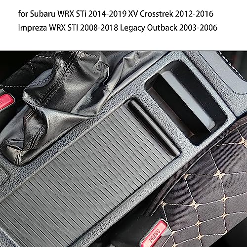 Accesorio coche portavasos Armrest Box Subaru WRX STi ABS miniatura 3