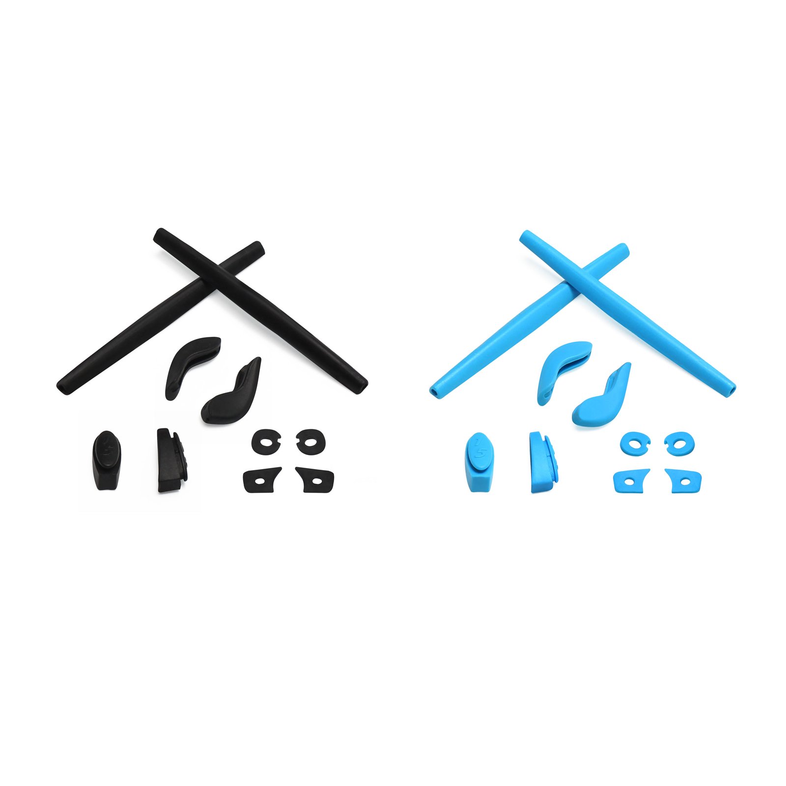 Eye Opening Stuff Replacement Earsocks &amp; Nosepiece Rubber Kits Compatible with Oakley Juliet Sunglasses