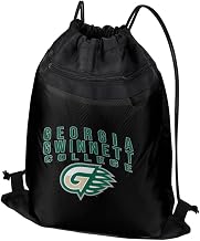Campus Lab Georgia Gwinnett College Primary Logo Drawstring Backpack Sports Bag Sackpack 17" x 13", Perfect for Gym, Yoga, Practice or Travel