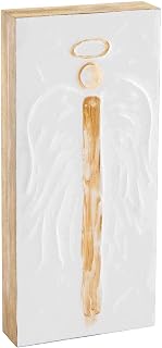 Mud Pie Angel Block Art (Large)