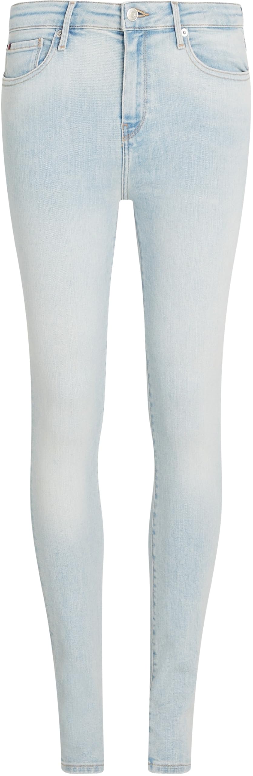 Tommy Hilfiger Damen Como Skinny RW Sky WW0WW44369 Como Skinny Rw Sky Ww0ww44369