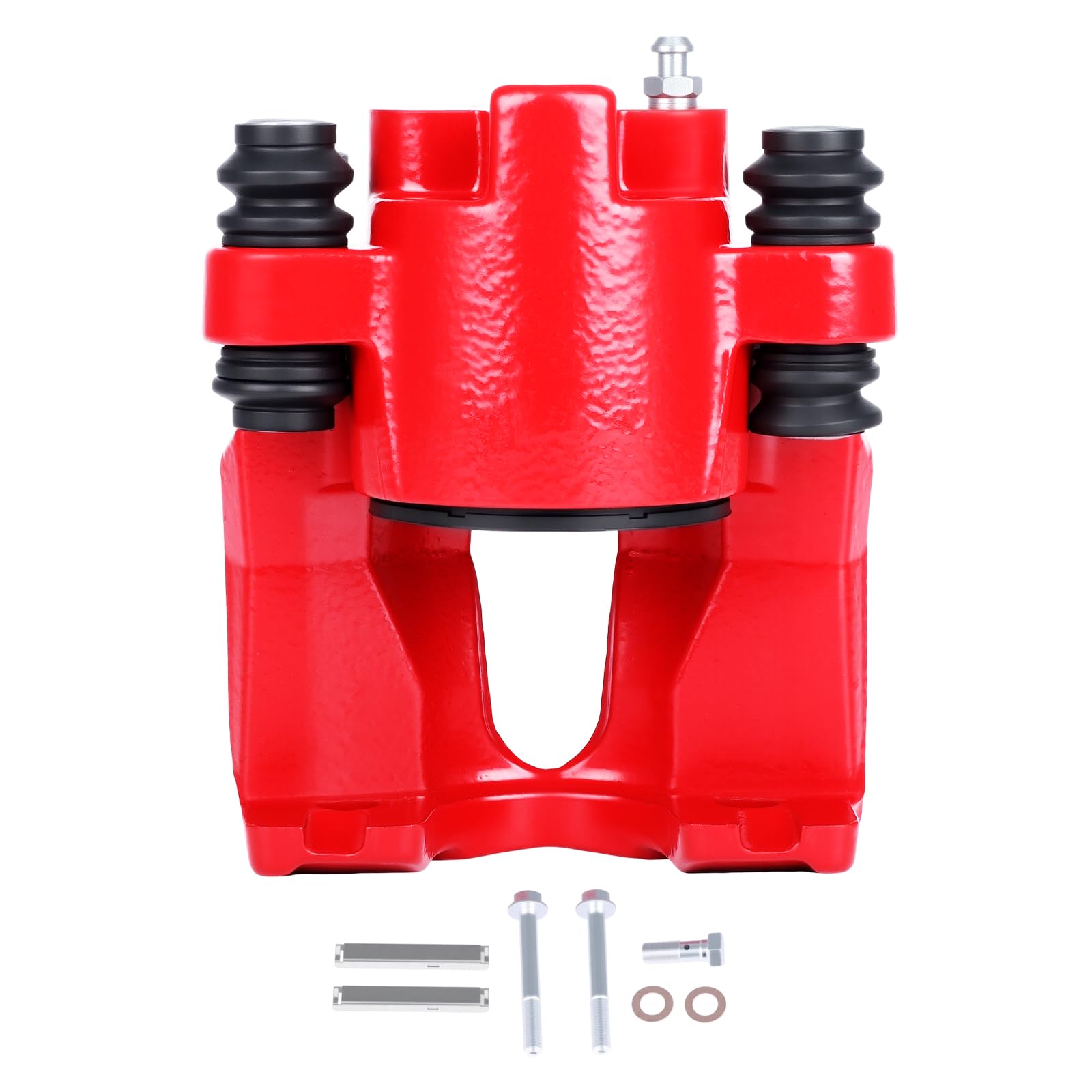 SCITOO Rear Right Brake Caliper Without Bracket 18-4679 Red Compatible For Ford 1997-2004 For Lincoln 1998-2010