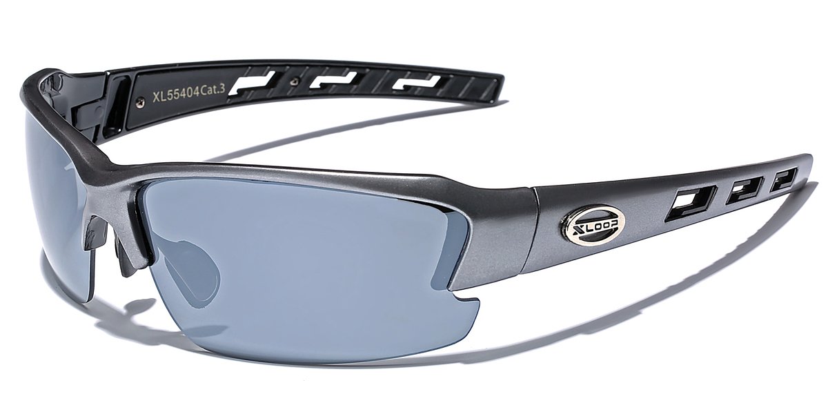 X LOOP Oversized Wide Frame Men's Cycling Baseball Driving Water Sports Sunglasses - LARGE Size