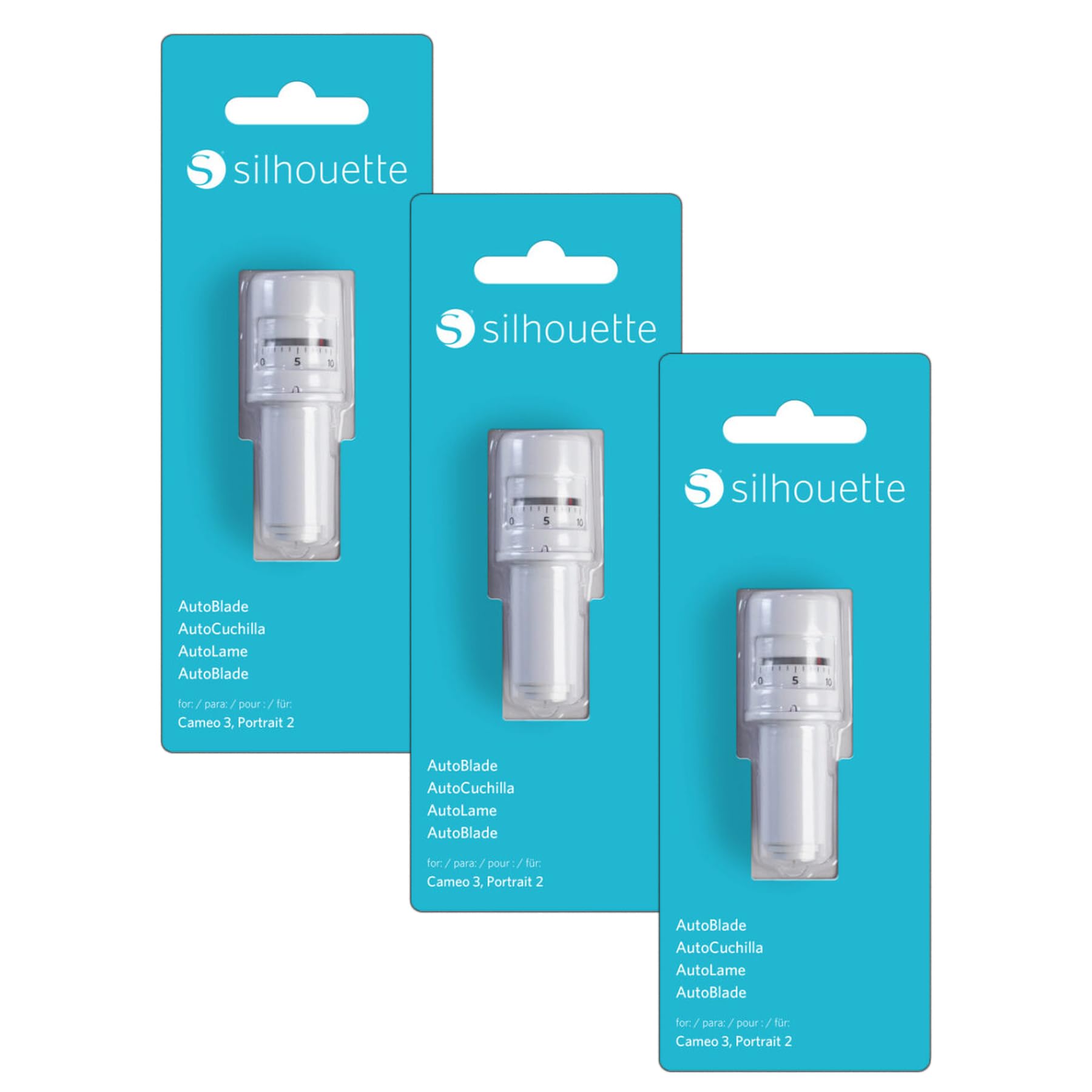 Auto BladeVorteilspack für Silhouette Cameo 3 und Portrait 2 (SILH-Blade-Auto)