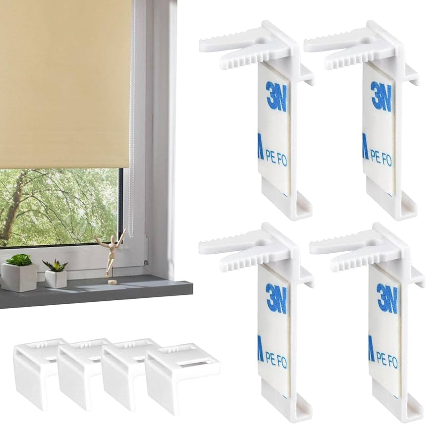 ブラインド　ホワイト　取り付け金具付き ブラインド ホワイト 取り付け金具付き