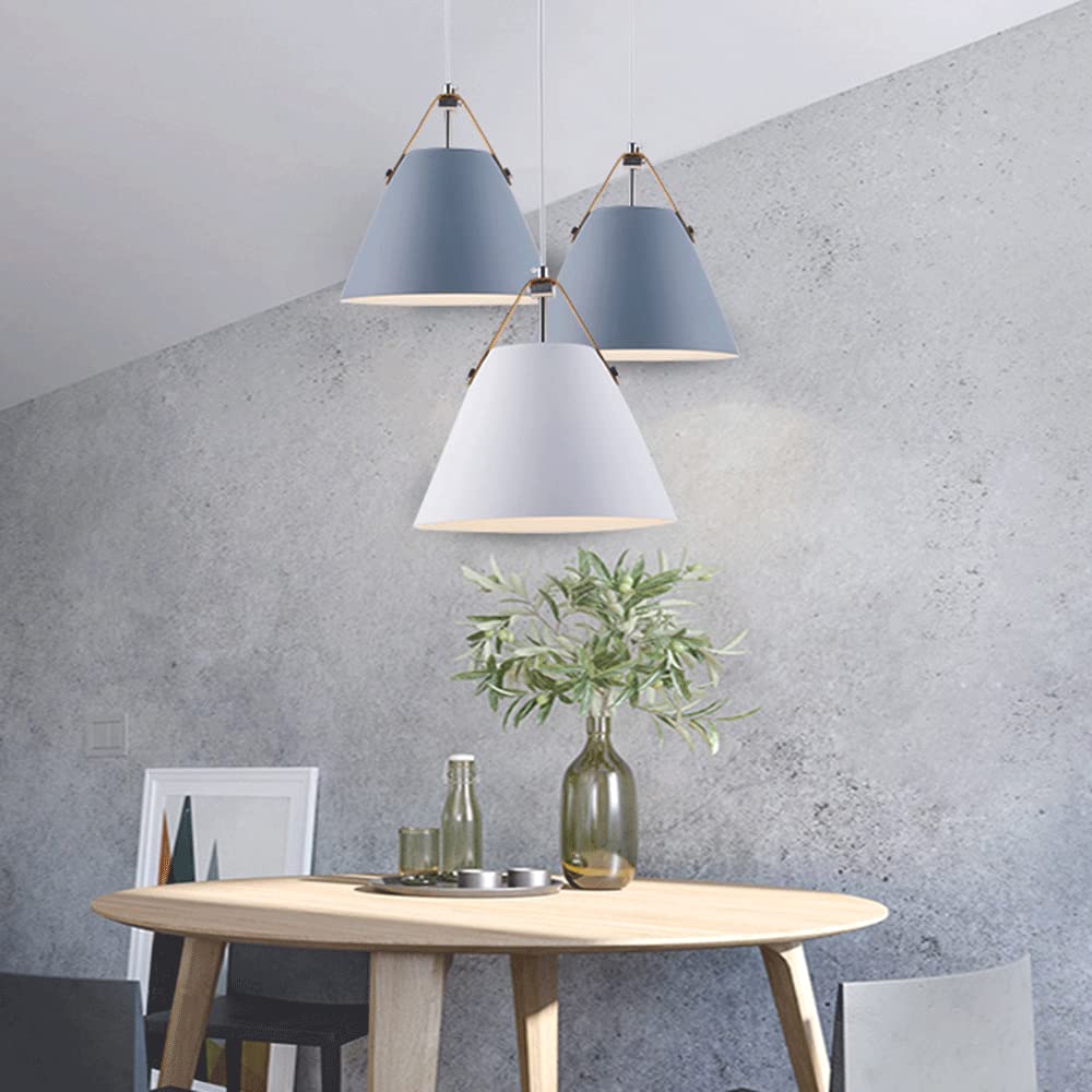 RCIDOS Luces Colgantes Minimalistas Elegantes Araña Estilo Nórdico Creativo Lámpara Suspensión Hueca Ajustable Accesorio Iluminación De Metal De Un Solo Cabezal E27 para Cocina, Cafetería Rústica