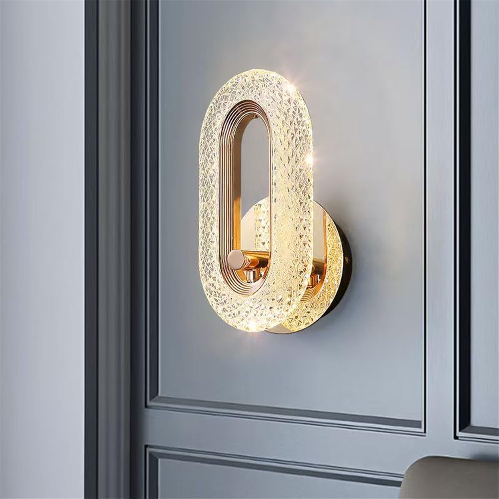 HYJAUSXB Wall Lamp - Modern Art Light for Living Room, Bedroom, Bedside, Staircase, Aisle and Corridor Luxury Design Home Hotel Decor