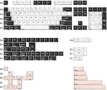 Amazon.co.jp: KBDIY 174レトロGMKブルーサムライPBTキーキャップ