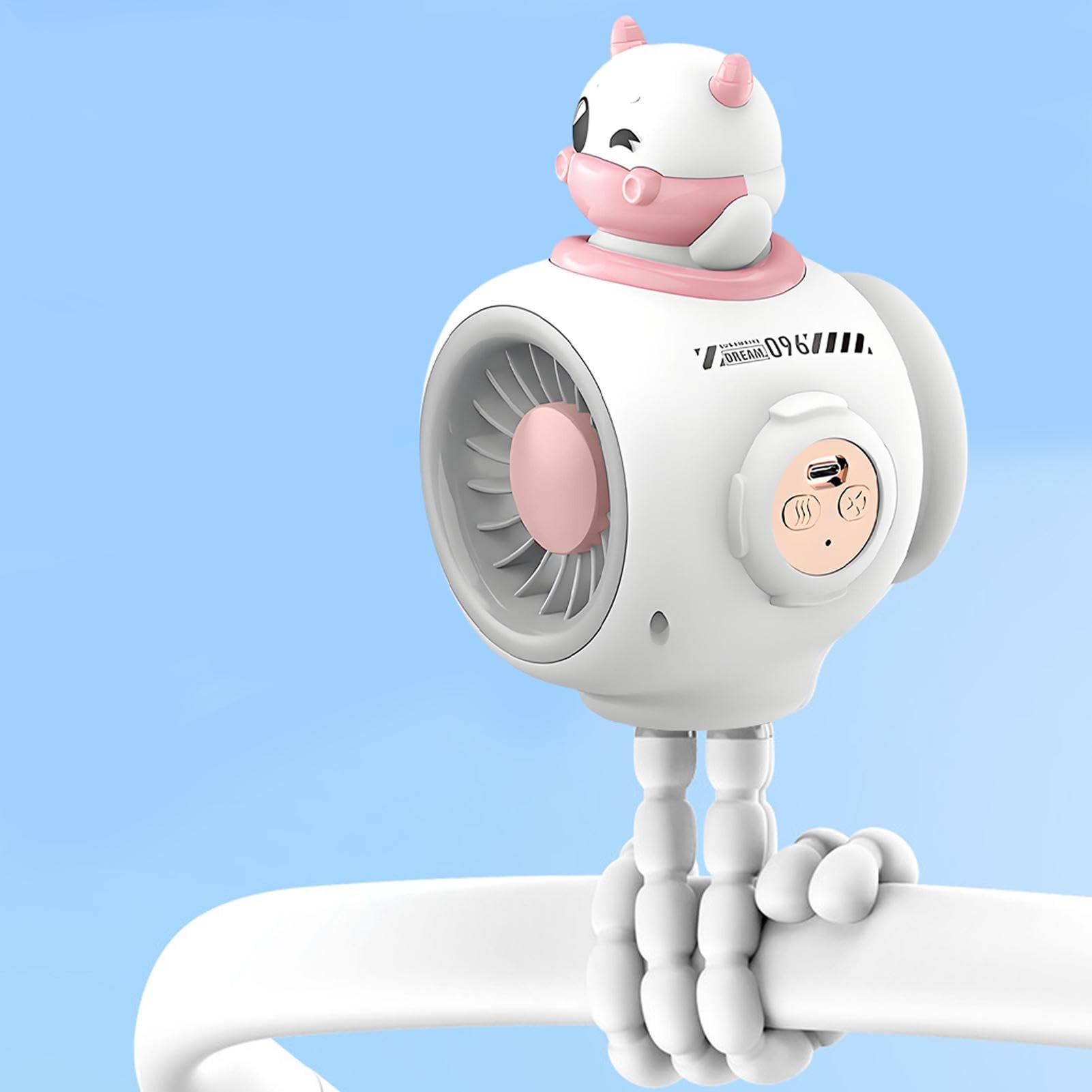 Ventilatore Portatile Per Passeggino Ventilatore Rinfrescante Per | 3 Velocità, Dispositivo Rinfrescante Per Shopping, Campeggio, Viaggi All'aperto E Attività Estive