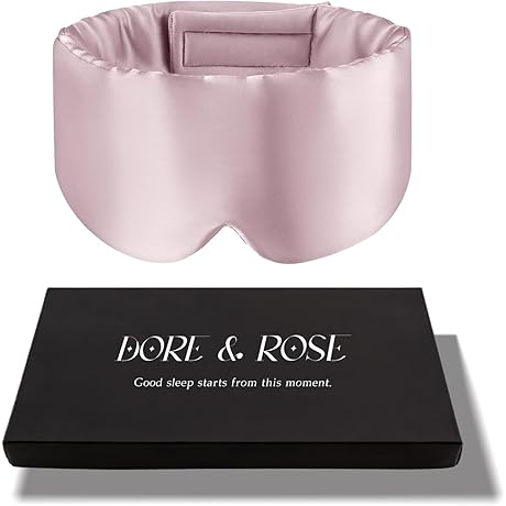 Dore and Rose Sleep Mask: Slip Into Silky Slumber