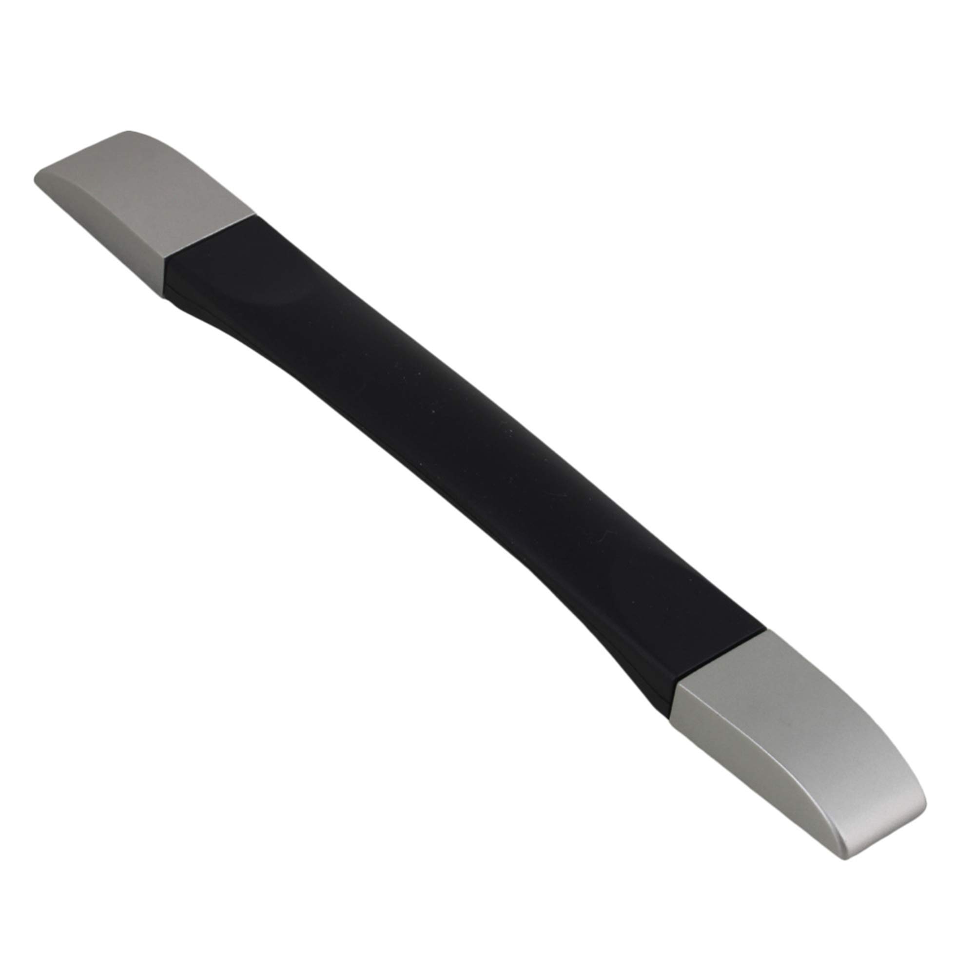 Mxfans B120 Maniglia Per Valigia Di Ricambio - 26,5 Cm Con Staffe - Colore Nero - Ripara La Tua Valigia Rotta