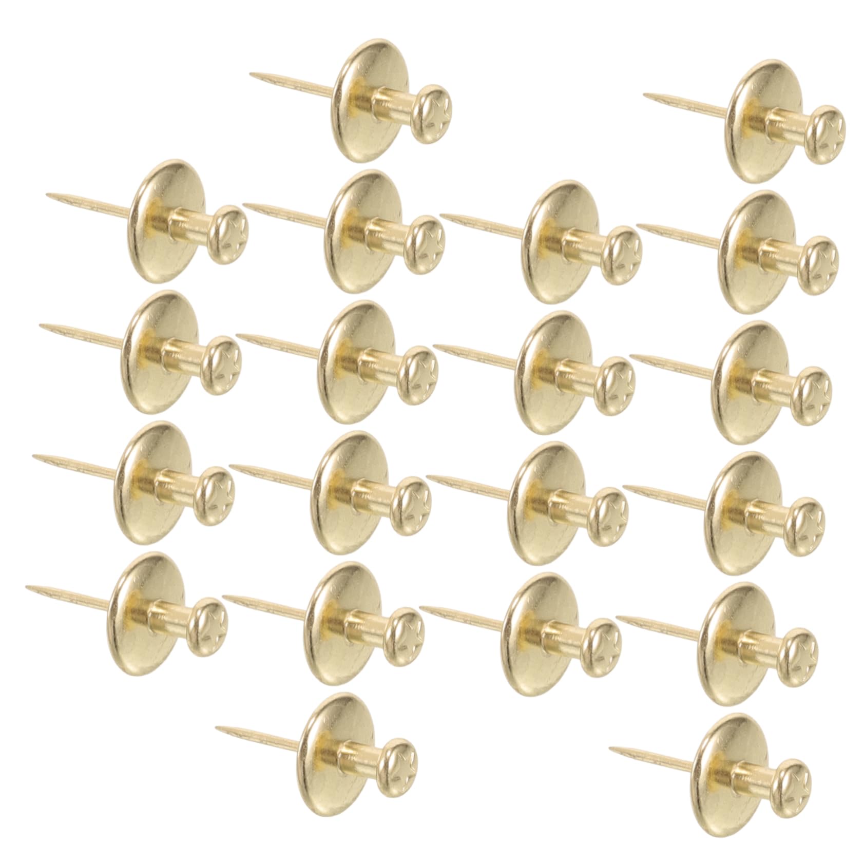 ARTIBETTER 5 Set Di Chiodi Per Appendere Resistenti in Lega Di Zinco Puntine Da Parete Ferramenta Decorativa Per Cornici Chiodi Da Appendere 20 Pezzi*5