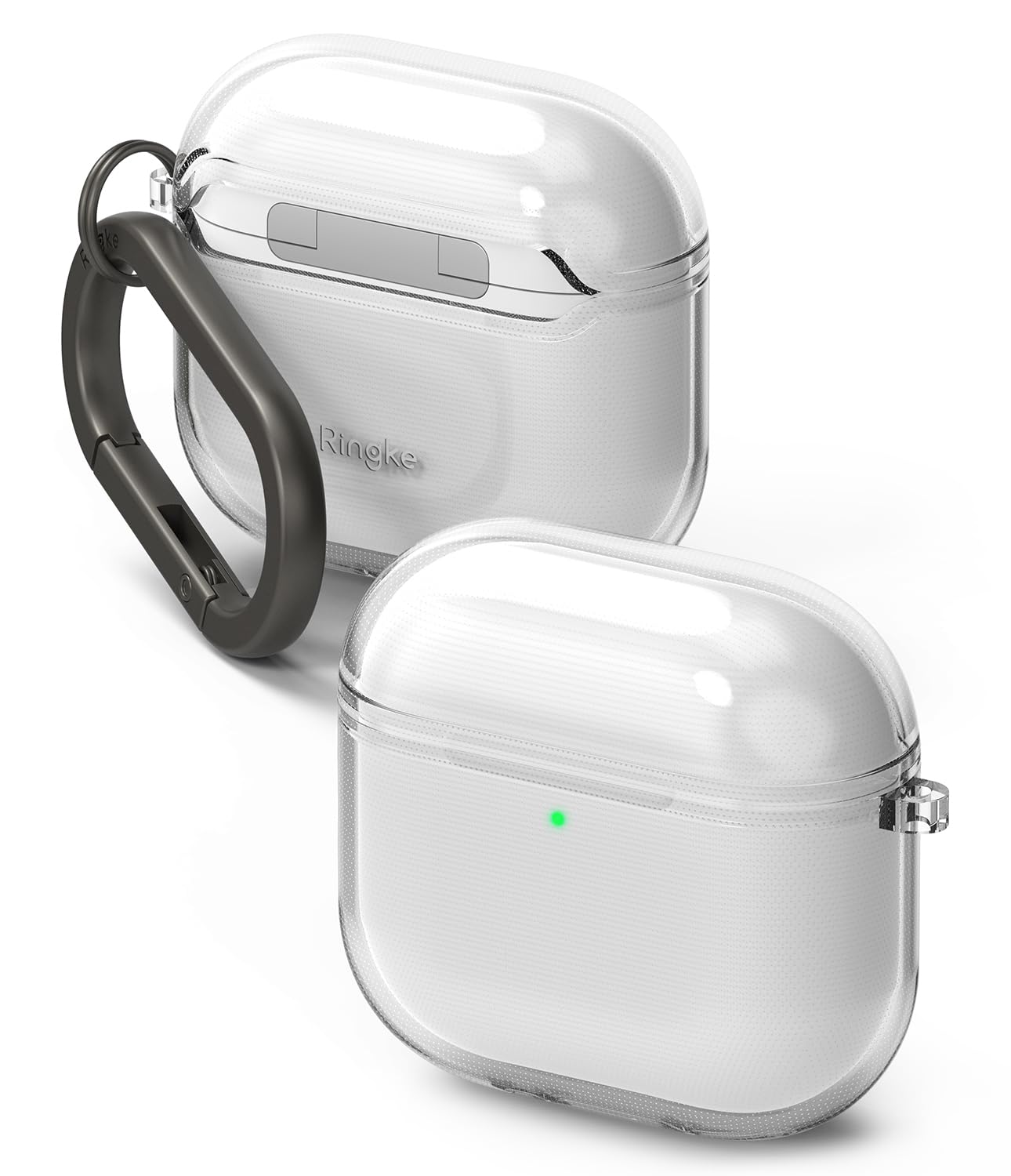 Ringke Air [No-Case Feel] Designed for AirPods 4 Case, Slim Flexible Lightweight Thin Cover for Women, Men - Clear