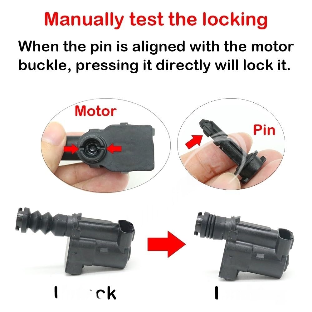 Tapón de aceite del motor Para Ford Para Maverick 2022-2025 Tapa De Tanque Combustible Coche Puerta Llenado Pestillo Bloqueo Motor Actuador Pasador