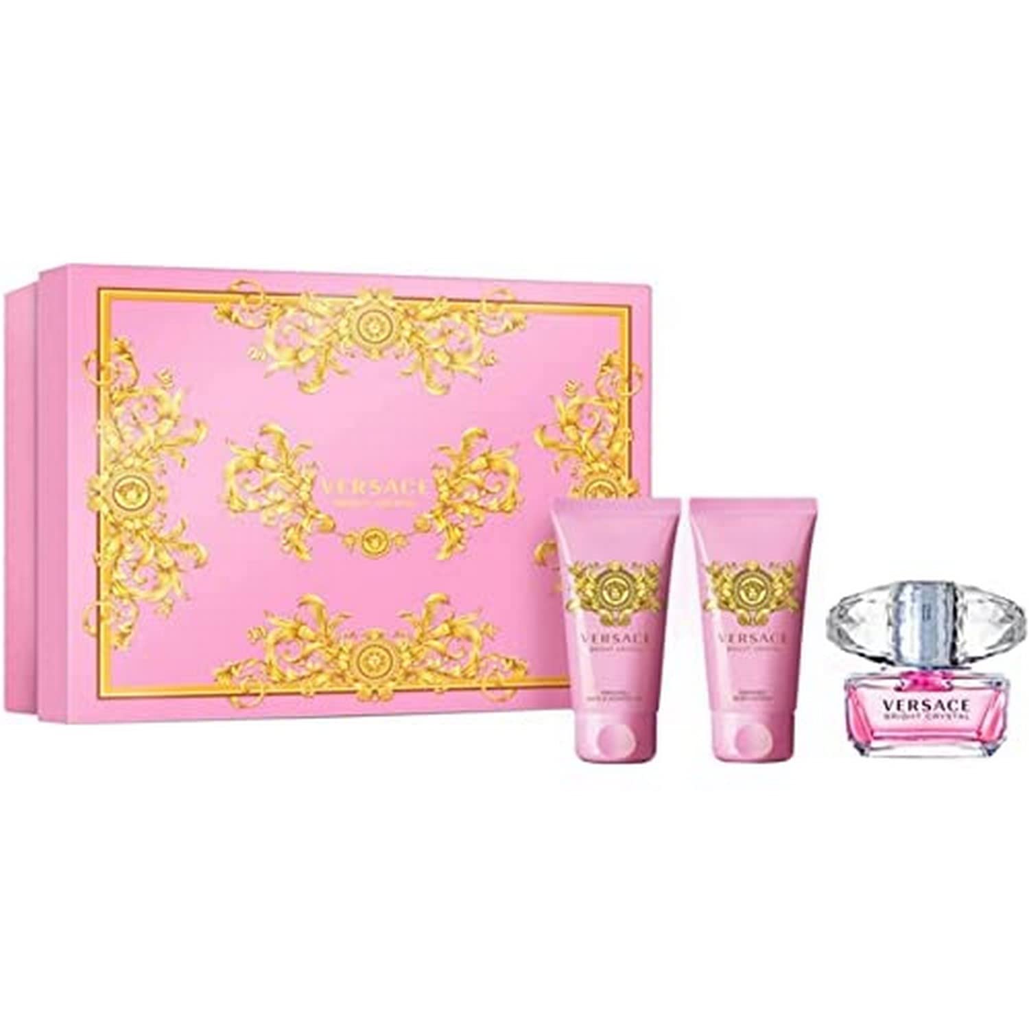VERSACE woda toaletowa Bright Crystal woda toaletowa Sp 50 ml + Bl 50 ml + Sg Set