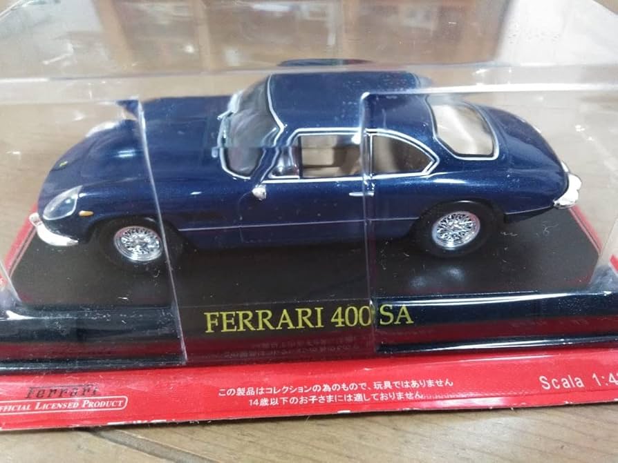 FERRARI 400 SA ダークブルー超レアモデルカー Ferrari 400 SA