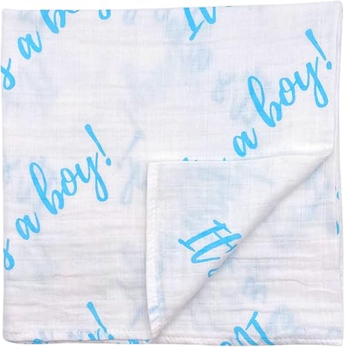 Mantas de muselina de algodón prémium para niños recién nacidos (camello)