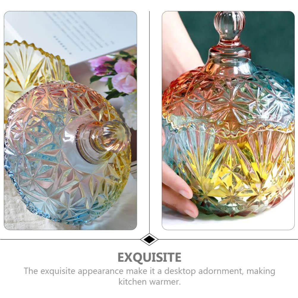 Botes De Cristal Con Tapa Diamond Star Frasco De Vidrio Tipo Boticario Para  Dulces Con Tapa Para Exhibición En Mesa De Dulces Frascos Elegantes Para  Guardar Recipientes Elegantes Para Dulces, Para Decoración, image size:1003x1003