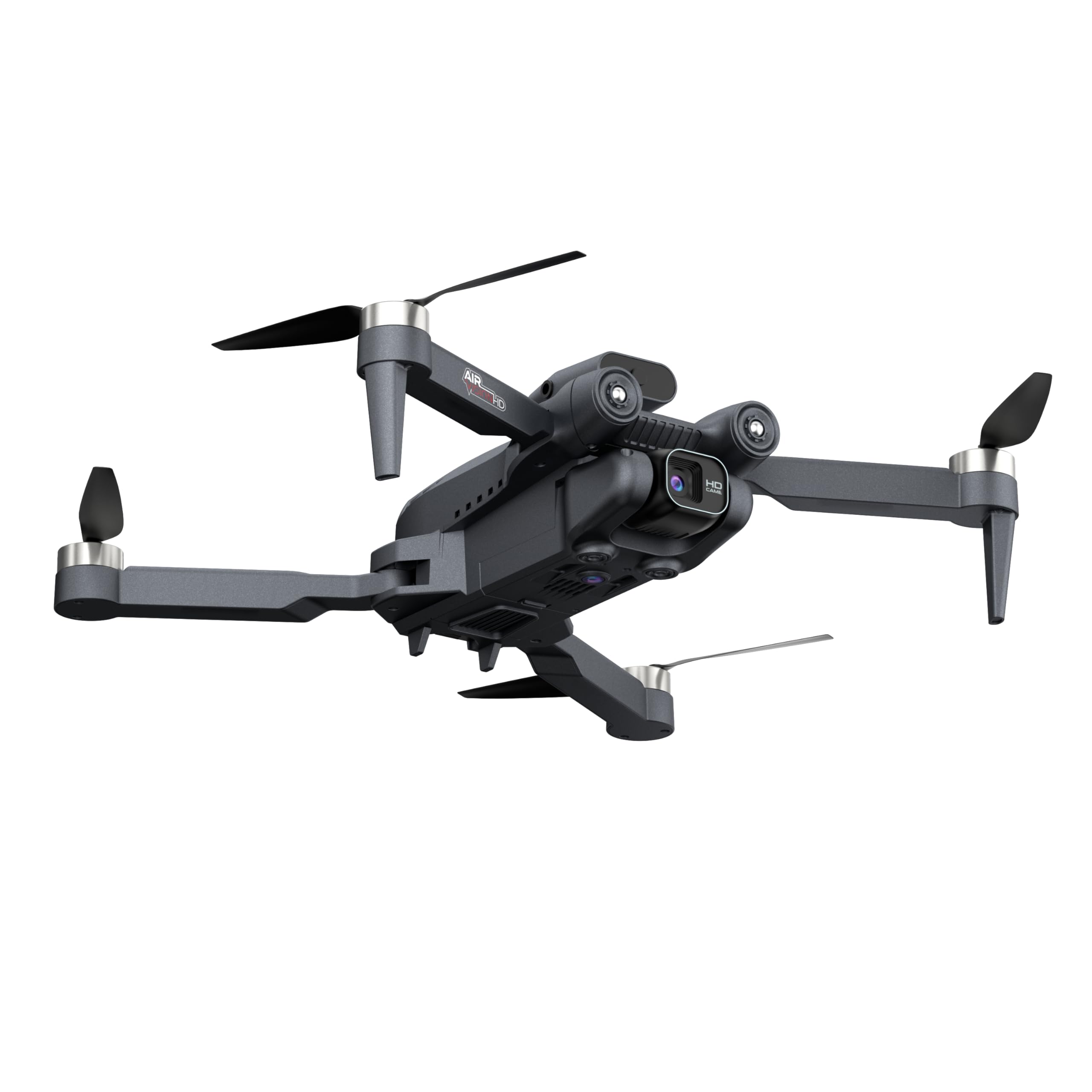 Flybotic – Drone Air Vision HD – Drone Pieghevole Wifi con Fotocamera HD – Decollo & Atterraggio Automatico – Volo Stazionario – Tecnologia 2,4 GHz – 2 Batterie Ricaricabili – Da 14 Anni