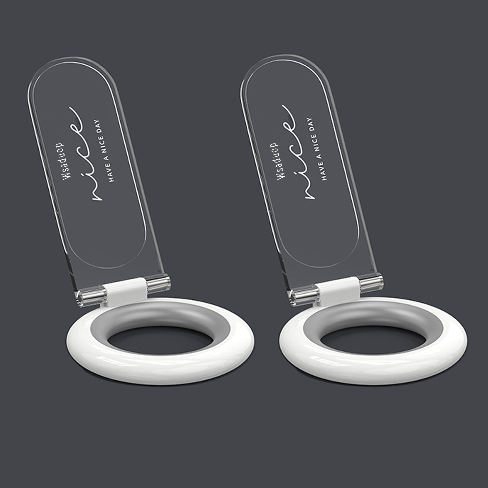 Toilet Lid Lifter, Toilet Seat Lifter Toilet Seat Handle Lifter Toilet Cover Lifter,Avoid Touching Toilet Cover Handle,2 PCS White.
