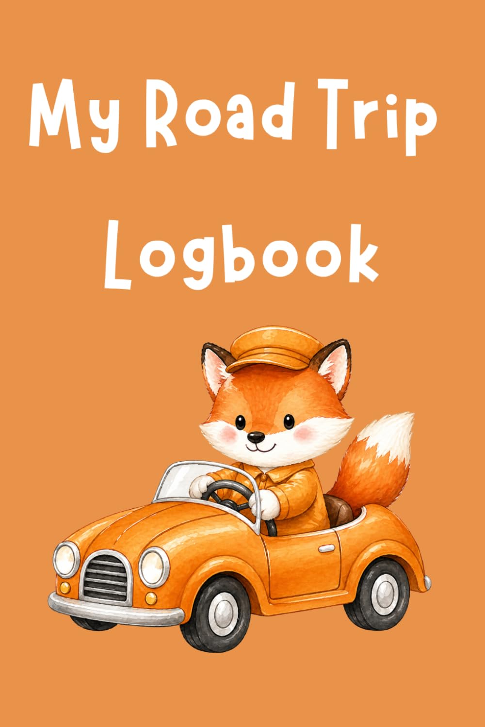 Roadtrip Logbook For Kids: My Travel Journal with Stop Entries, I Spy Bingo and Family Car Games
