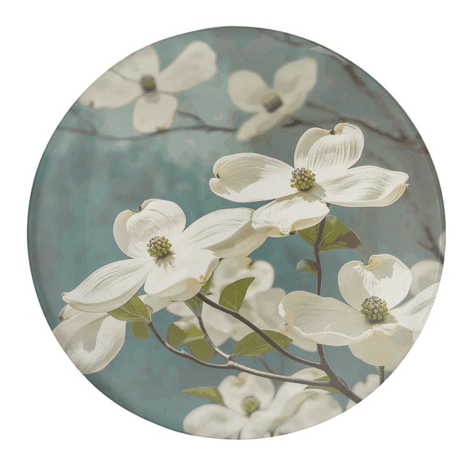 Fekiloot Style Spring Dogwood Blossoms Refrigerator Magnet Fridge Magnet1 Pcs