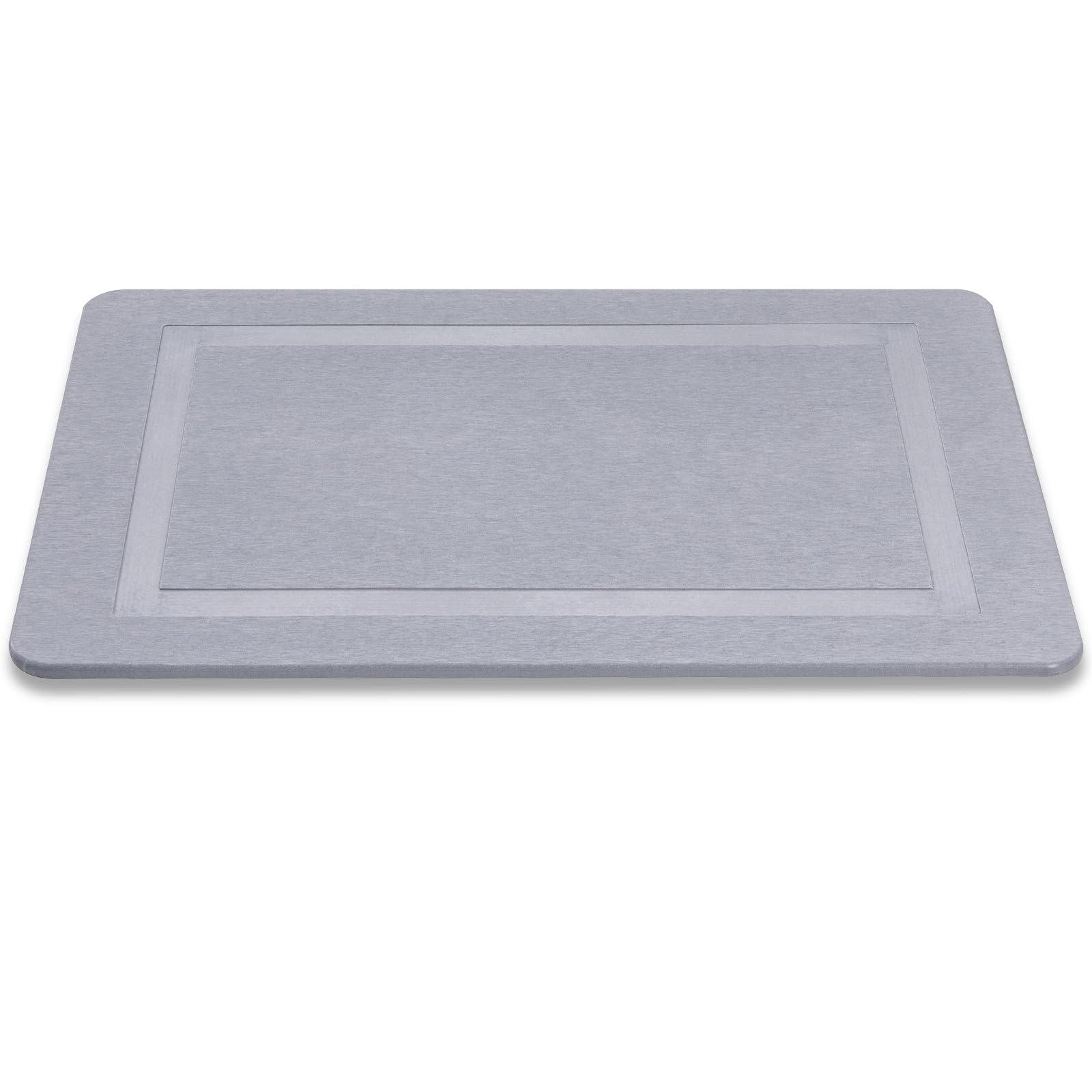 Stone Bath Mat - Diatomaceous Earth Bath Mat, Non-Slip Super Absorbent Stone Bath Mats for Bathroom, Quick Drying Diatomite Stone Bath Mat, Natural Bath Stone Mat Easy to Clean